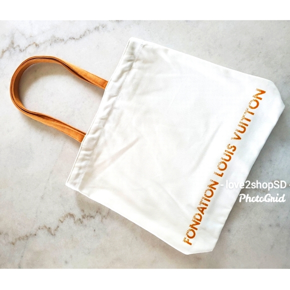 Louis Vuitton Fondation Limited Edition Tote Shopping Bag BRAND NEW Authentic - Picture 4 of 9